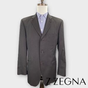 $1107 Z Zegna Blazer Mens 42R Drop 8 Slim Fit Wool 3 Button Jacket Micro Striped